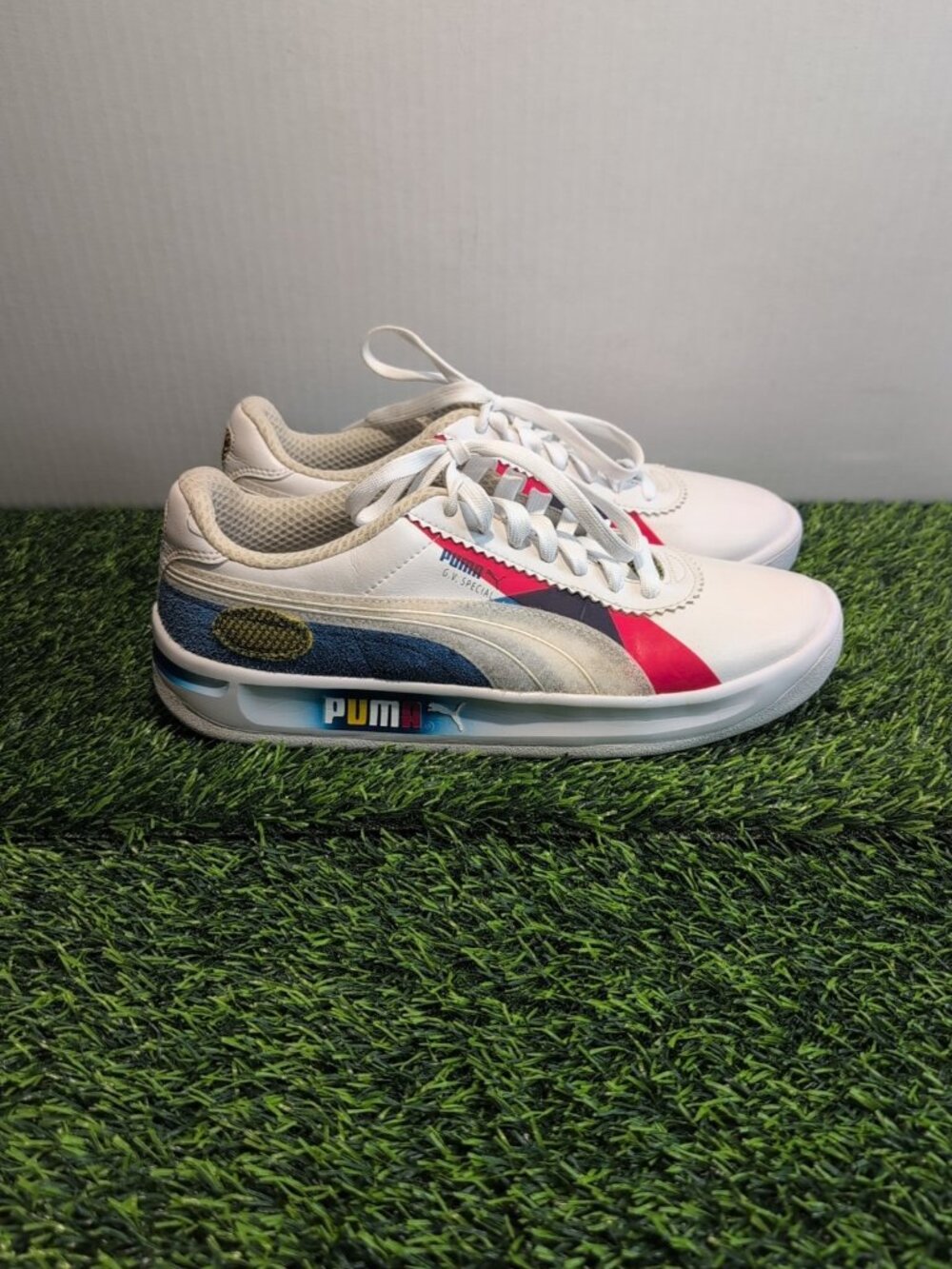 Puma Men’s 9.5 GV Special 371865-01 Subvert White Casual Shoes Sneakers